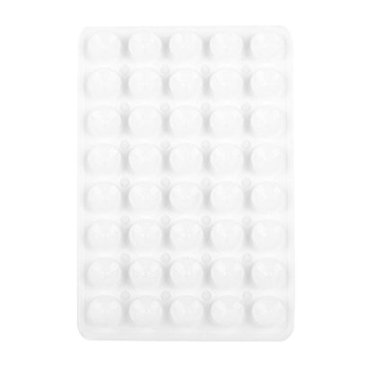 Mobile Phone Silicone 40 Double Side Suction Cup Back Stickers(White) - Hand-Sticking Bracket by buy2fix | Online Shopping UK | buy2fix