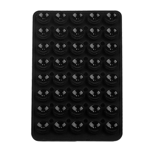 Mobile Phone Silicone 40 Double Side Suction Cup Back Stickers(Black) - Hand-Sticking Bracket by buy2fix | Online Shopping UK | buy2fix