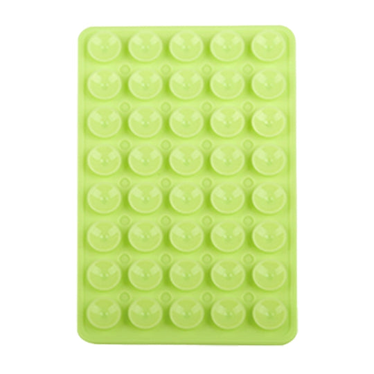 Mobile Phone Silicone 40 Double Side Suction Cup Back Stickers(Green)