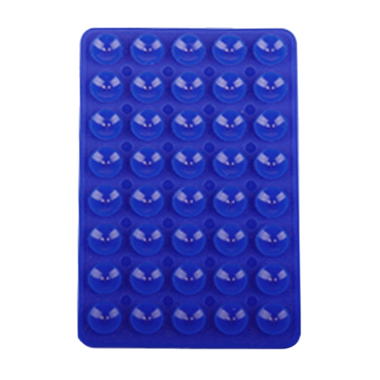 Mobile Phone Silicone 40 Double Side Suction Cup Back Stickers(Dark Blue) - Hand-Sticking Bracket by buy2fix | Online Shopping UK | buy2fix