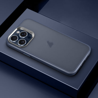 For iPhone 14 Pro Max SULADA Skin Feel Matte Shockproof Phone Case(Blue) - iPhone 14 Pro Max Cases by SULADA | Online Shopping UK | buy2fix
