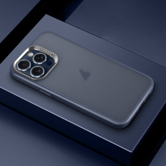 For iPhone 14 Pro Max SULADA Skin Feel Matte Shockproof Phone Case(Blue) - iPhone 14 Pro Max Cases by SULADA | Online Shopping UK | buy2fix