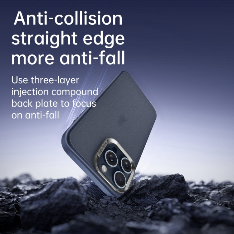 For iPhone 16 Pro Max SULADA Skin Feel Matte Shockproof Phone Case(Gold) by SULADA