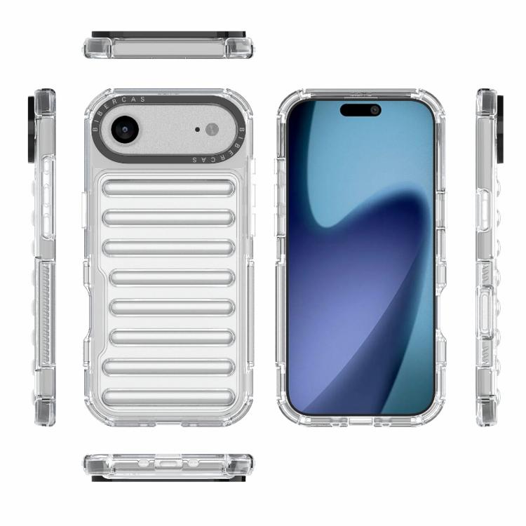 For iPhone Air High Transparency TPU Hybrid PC Airbag Phone Case(Transparent) - iPhone Air Cases by buy2fix | Online Shopping UK | buy2fix