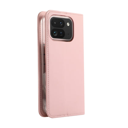For Google Pixel 9 Pro Fold ABEEL RFID Magnetic Flip Leather Phone Case(Pink) by buy2fix