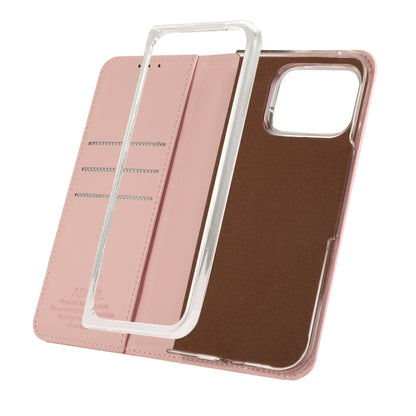 For Google Pixel 9 Pro Fold ABEEL RFID Magnetic Flip Leather Phone Case(Pink) by buy2fix