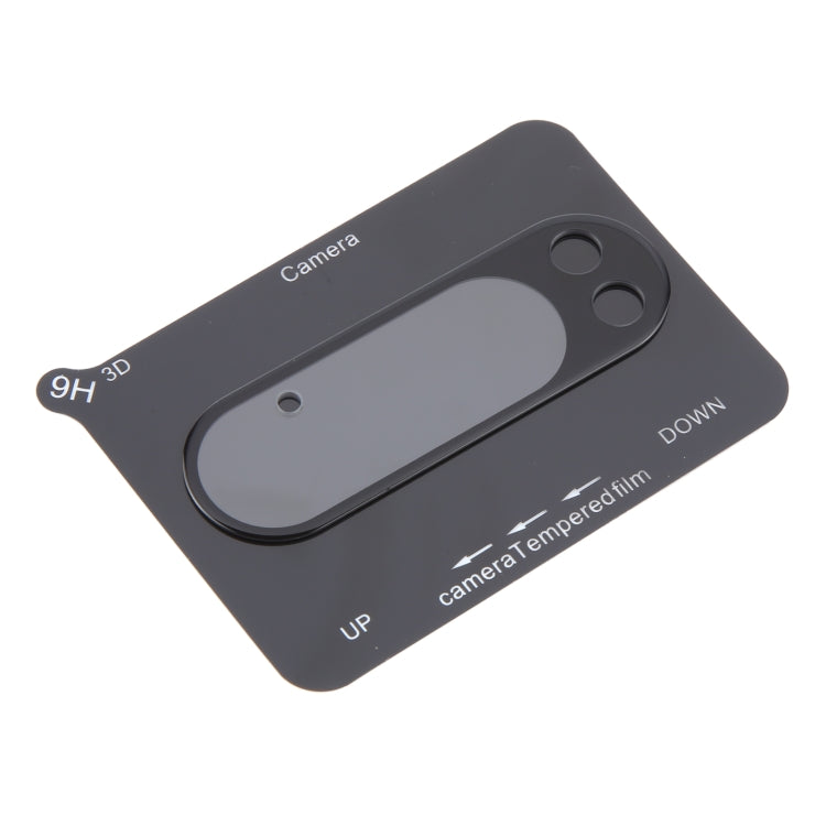 For Google Pixel 9 Pro 3D 9H Camera Lens Tempered Glass Film(Black) by buy2fix