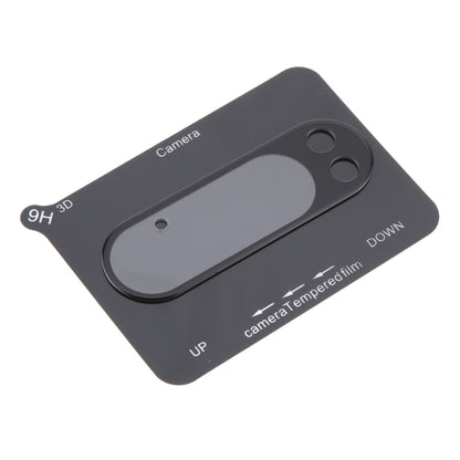 For Google Pixel 9 Pro 3D 9H Camera Lens Tempered Glass Film(Black) by buy2fix