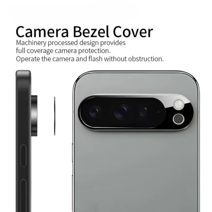 For Google Pixel 9 Pro 3D 9H Camera Lens Tempered Glass Film(Black) by buy2fix
