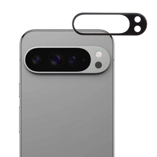For Google Pixel 9 Pro XL 3D 9H Camera Lens Tempered Glass Film(Black) by buy2fix