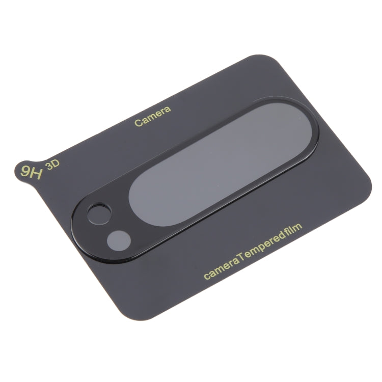 For Google Pixel 9 Pro XL 3D 9H Camera Lens Tempered Glass Film(Black) by buy2fix