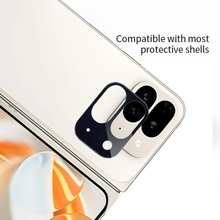 For Google Pixel 9 Pro Fold 3D 9H Camera Lens Tempered Glass Film(Black) by buy2fix