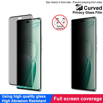 For Huawei Enjoy 70X imak 3D Curved Privacy Full Screen Tempered Glass Film - Huawei Tempered Glass by imak | Online Shopping UK | buy2fix