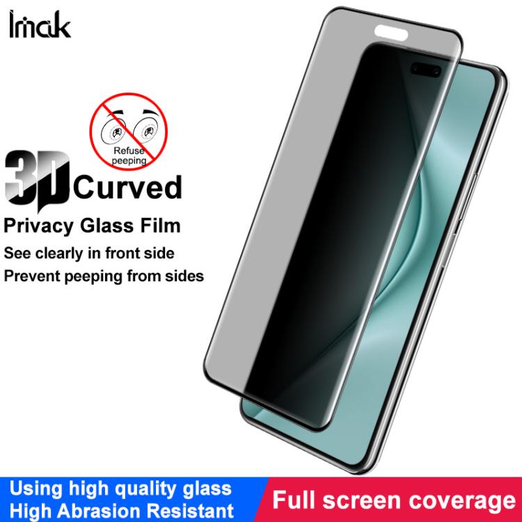 For Huawei nova 14 Pro imak 3D Curved Privacy Full Screen Tempered Glass Film - Huawei Tempered Glass by imak | Online Shopping UK | buy2fix