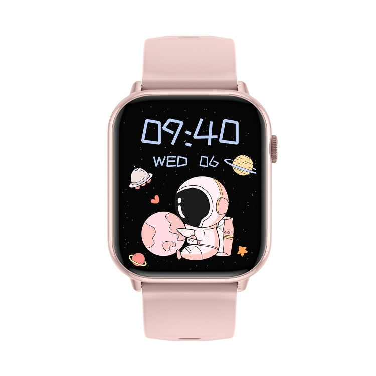 HD15 1.75 inch Silicone Strap IP68 Waterproof Smart Watch, Support Sedentary Reminder / Sleep Monitoring(Pink) by buy2fix