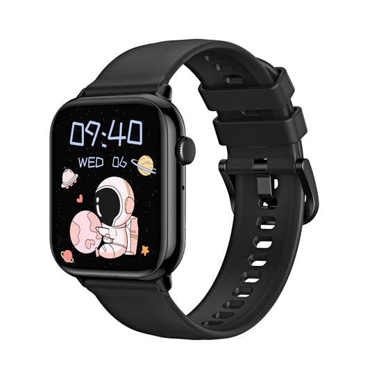 HD15 1.75 inch Silicone Strap IP68 Waterproof Smart Watch, Support Sedentary Reminder / Sleep Monitoring(Black) by buy2fix