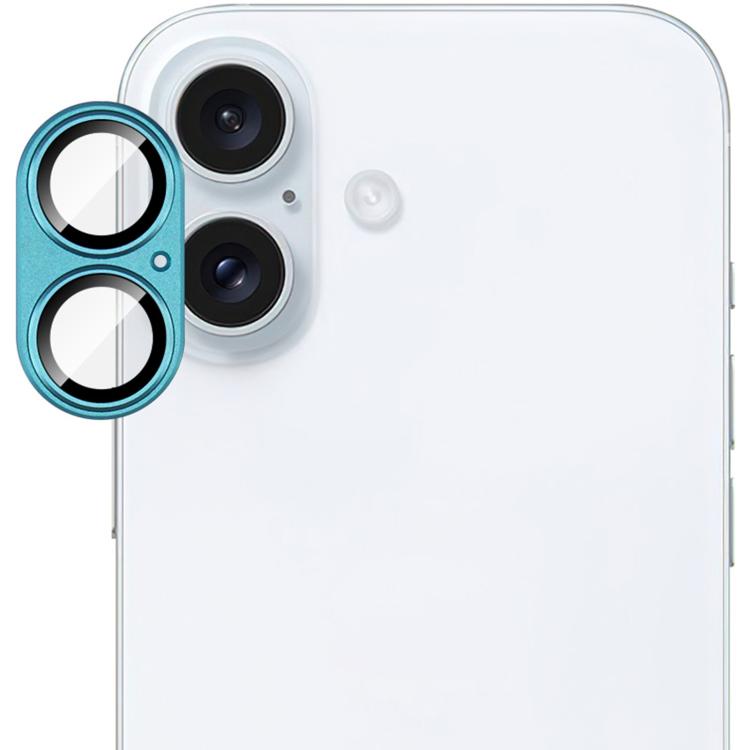 For iPhone 17 IMAK Metal Armor Premium Camera Protector Film(Cyan) - iPhone 17 Cases by imak | Online Shopping UK | buy2fix