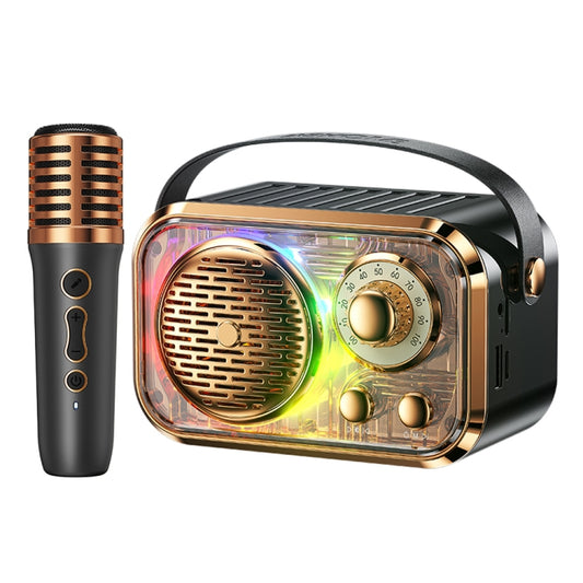 WK WD-03 Honey Portable Mini Bluetooth Speaker with RGB Light(Black) - Mini Speaker by WK | Online Shopping UK | buy2fix