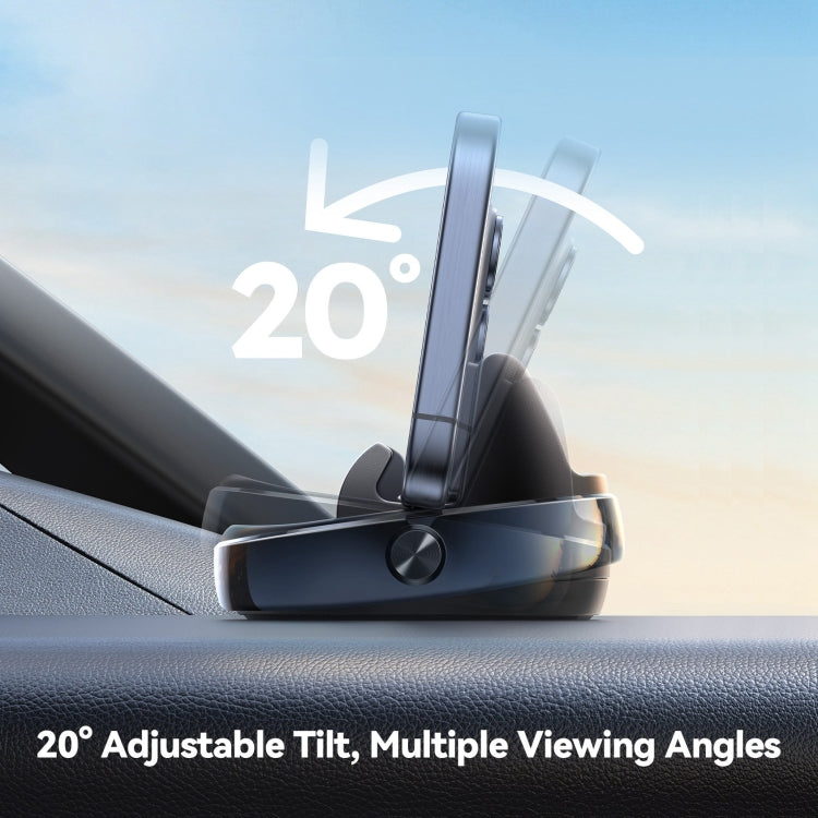 JOYROOM JR-ZS330 Dundun No.3 Vehicle Mounted Bracket Dashboard Car Phone Holder(Black) by JOYROOM