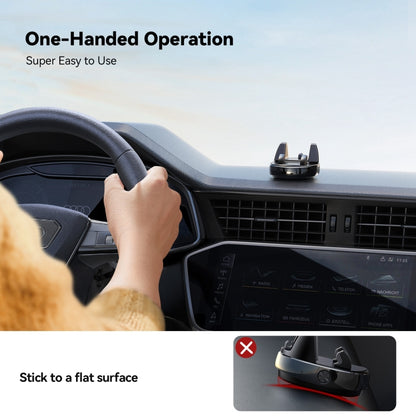 JOYROOM JR-ZS330 Dundun No.3 Vehicle Mounted Bracket Dashboard Car Phone Holder(Black) by JOYROOM