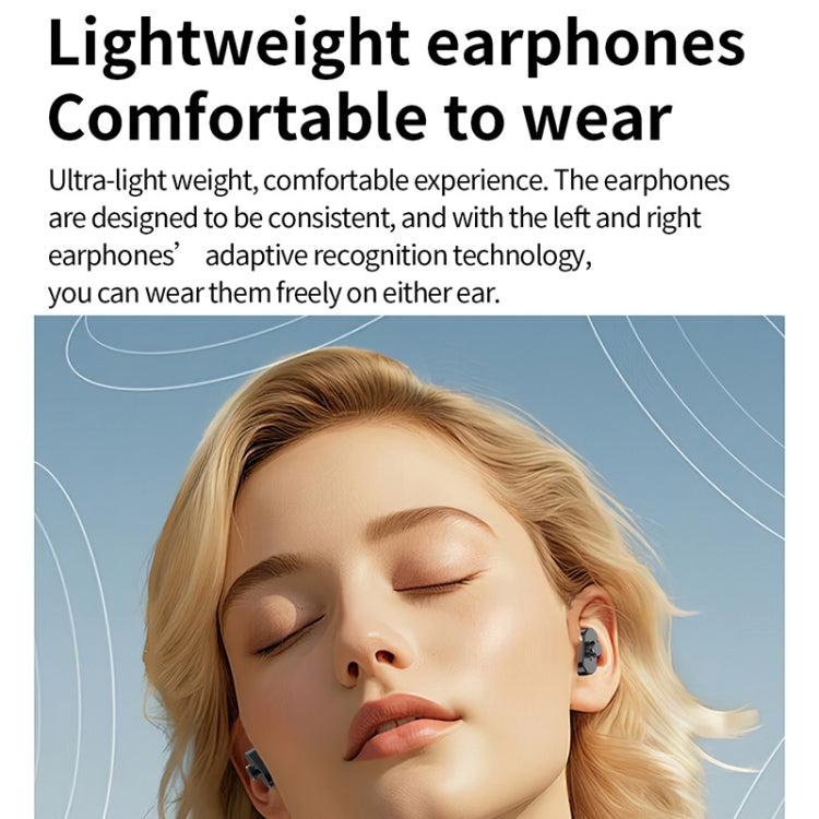 LC19 1.53 inch 2 in 1 Bluetooth Earphone IP67 Waterproof Smart Watch, Support Sleep Monitoring(Black) by buy2fix