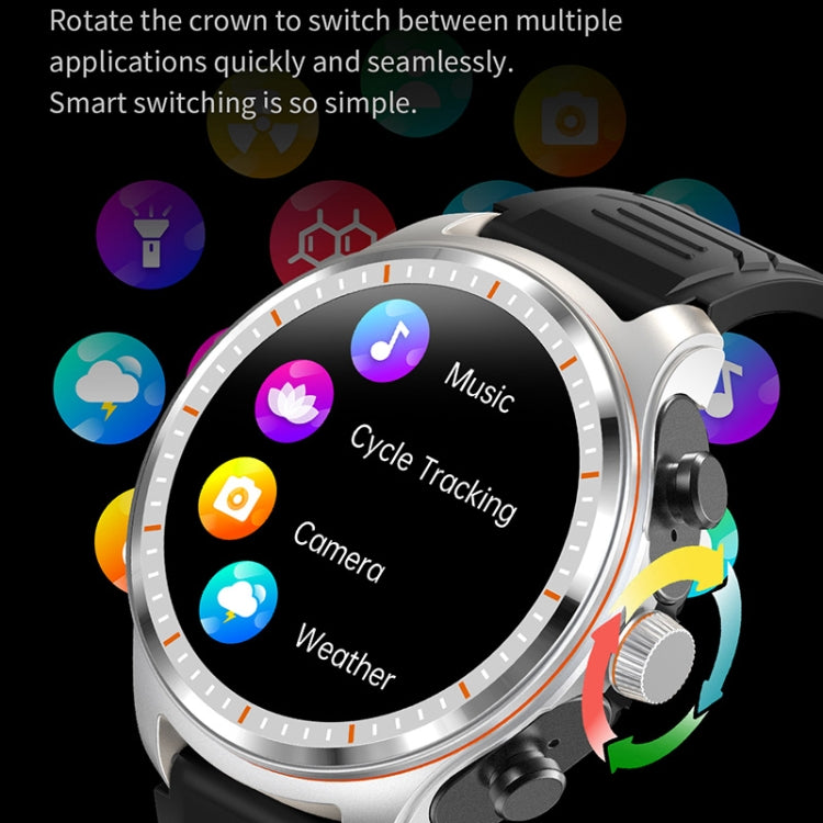 LC19 1.53 inch 2 in 1 Bluetooth Earphone IP67 Waterproof Smart Watch, Support Sleep Monitoring(Black) by buy2fix