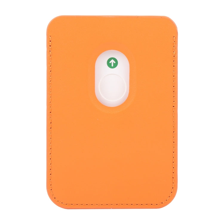 MagSafe Magnetic Wallet Card Hourglass Fold Holder Case(Orange) - Adhesive Card Holders by buy2fix | Online Shopping UK | buy2fix
