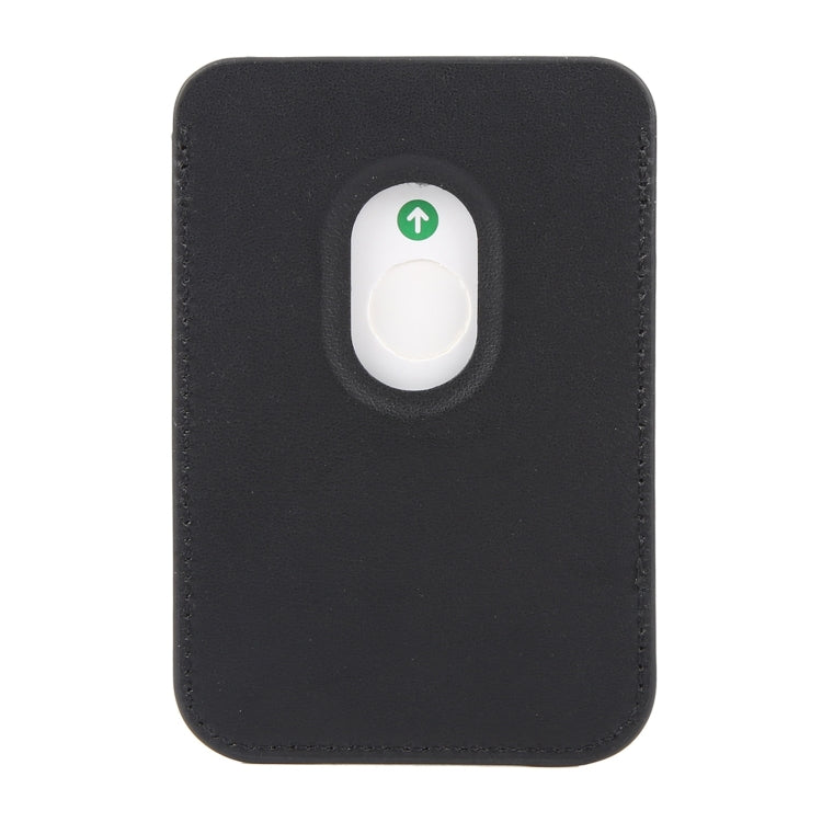 MagSafe Magnetic Wallet Card Hourglass Fold Holder Case(Black) - Adhesive Card Holders by buy2fix | Online Shopping UK | buy2fix