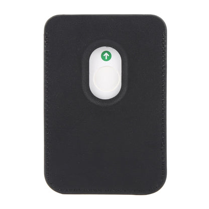 MagSafe Magnetic Wallet Card Hourglass Fold Holder Case(Black) - Adhesive Card Holders by buy2fix | Online Shopping UK | buy2fix