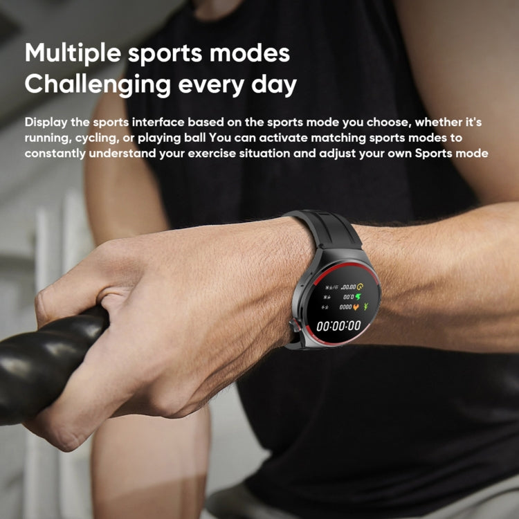 MT78 1.43 inch IP67 Waterproof Smart Watch, Support Sleep Monitoring(Black) by buy2fix