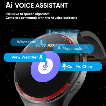 MT78 1.43 inch IP67 Waterproof Smart Watch, Support Sleep Monitoring(Black) by buy2fix