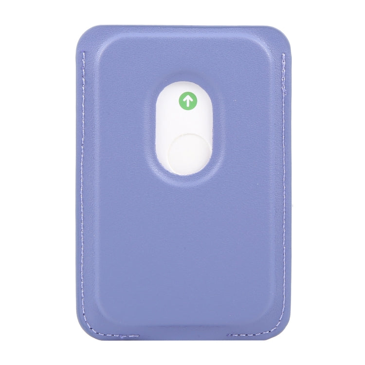 MagSafe Magnetic Wallet Card Square Fold Holder Case(Lavender) - Adhesive Card Holders by buy2fix | Online Shopping UK | buy2fix