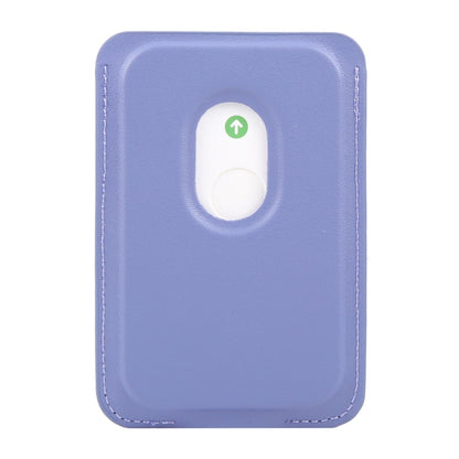 MagSafe Magnetic Wallet Card Square Fold Holder Case(Lavender) - Adhesive Card Holders by buy2fix | Online Shopping UK | buy2fix