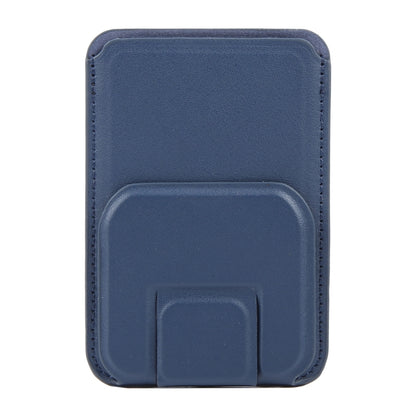 MagSafe Magnetic Wallet Card Square Fold Holder Case(Blue) - Adhesive Card Holders by buy2fix | Online Shopping UK | buy2fix