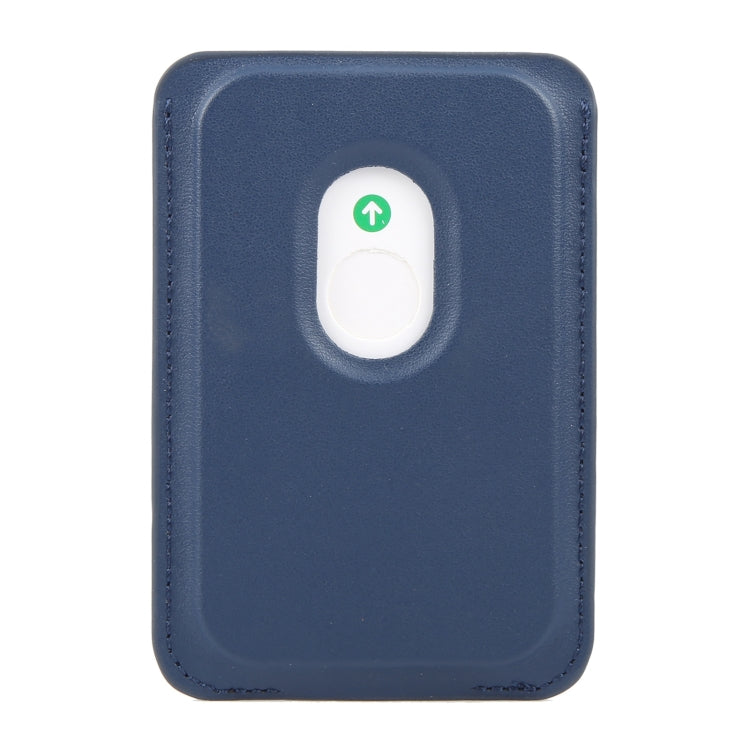 MagSafe Magnetic Wallet Card Square Fold Holder Case(Blue) - Adhesive Card Holders by buy2fix | Online Shopping UK | buy2fix