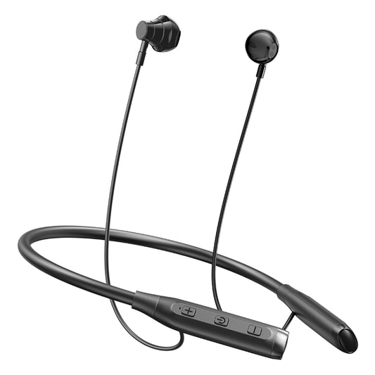 USAMS YQ24 YQ Series BT5.3 Neck-mounted Sports Bluetooth Earphone(Black) - Neck-mounted Earphone by USAMS | Online Shopping UK | buy2fix
