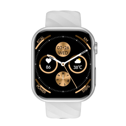 MT500 1.97 inch IP67 Waterproof Smart Watch, Support Electrocardiogram / Temperature Measurement(White) by buy2fix