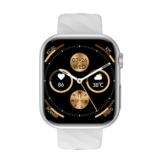 MT500 1.97 inch IP67 Waterproof Smart Watch, Support Electrocardiogram / Temperature Measurement(White) by buy2fix