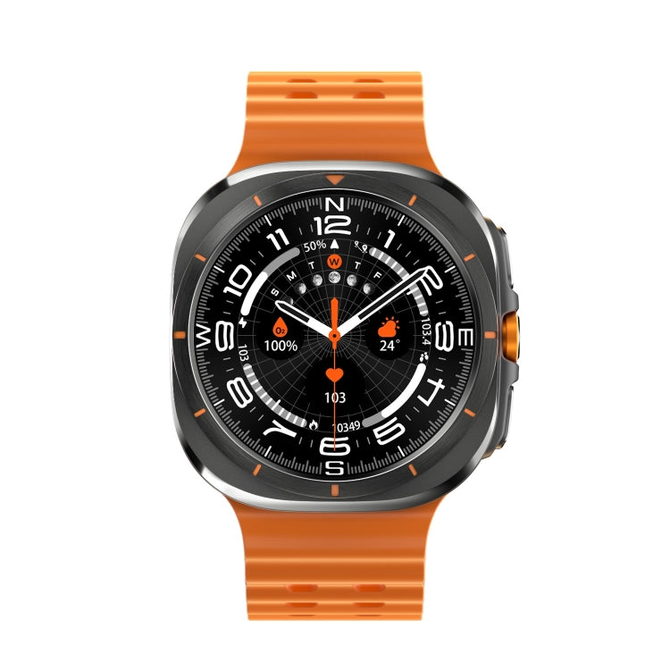 W7 1.43 inch IP68 Waterproof Smart Watch, Support Sedentary Reminder / Sleep Monitoring(Orange) by buy2fix