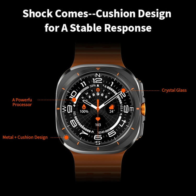 W7 1.43 inch IP68 Waterproof Smart Watch, Support Sedentary Reminder / Sleep Monitoring(Orange) by buy2fix