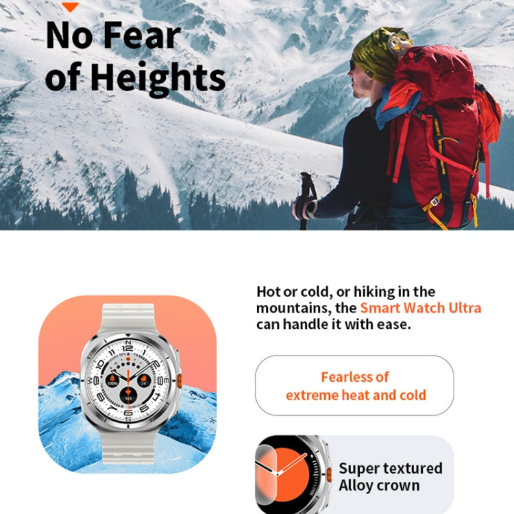 W7 1.43 inch IP68 Waterproof Smart Watch, Support Sedentary Reminder / Sleep Monitoring(Orange) by buy2fix