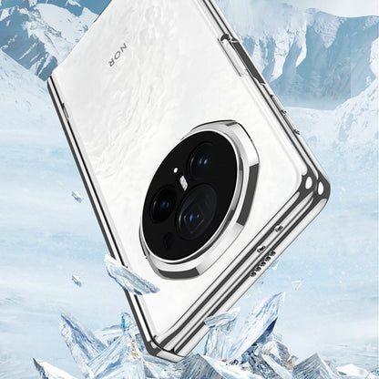 For Honor Magic V3 GKK Integrated Magnetic Fold Hinge Shockproof Phone Case(Silver) - Honor Cases by GKK | Online Shopping UK | buy2fix
