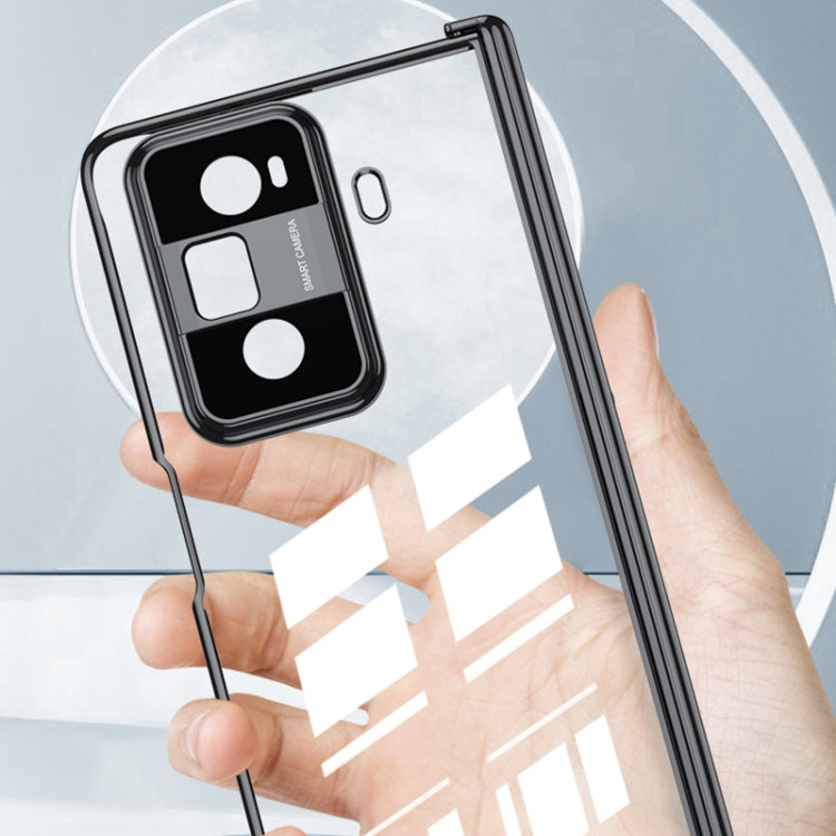 For Honor Magic Vs3 GKK Integrated Magnetic Fold Hinge Shockproof Phone Case(Black) - Honor Cases by GKK | Online Shopping UK | buy2fix