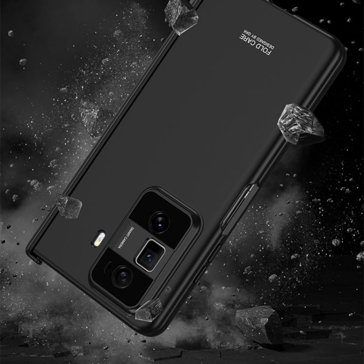 For Honor Magic Vs3 GKK Integrated Magnetic Folding Hinge All-inclusive Phone Case(Black) - Honor Cases by GKK | Online Shopping UK | buy2fix