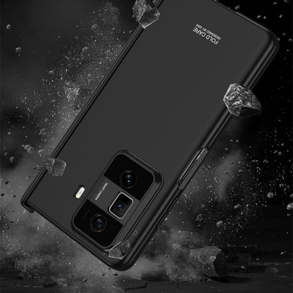 For Honor Magic Vs3 GKK Integrated Magnetic Folding Hinge All-inclusive Phone Case(Black) - Honor Cases by GKK | Online Shopping UK | buy2fix