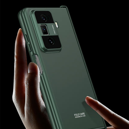 For Honor Magic Vs3 GKK Integrated Magnetic Folding Hinge All-inclusive Phone Case(Green) - Honor Cases by GKK | Online Shopping UK | buy2fix