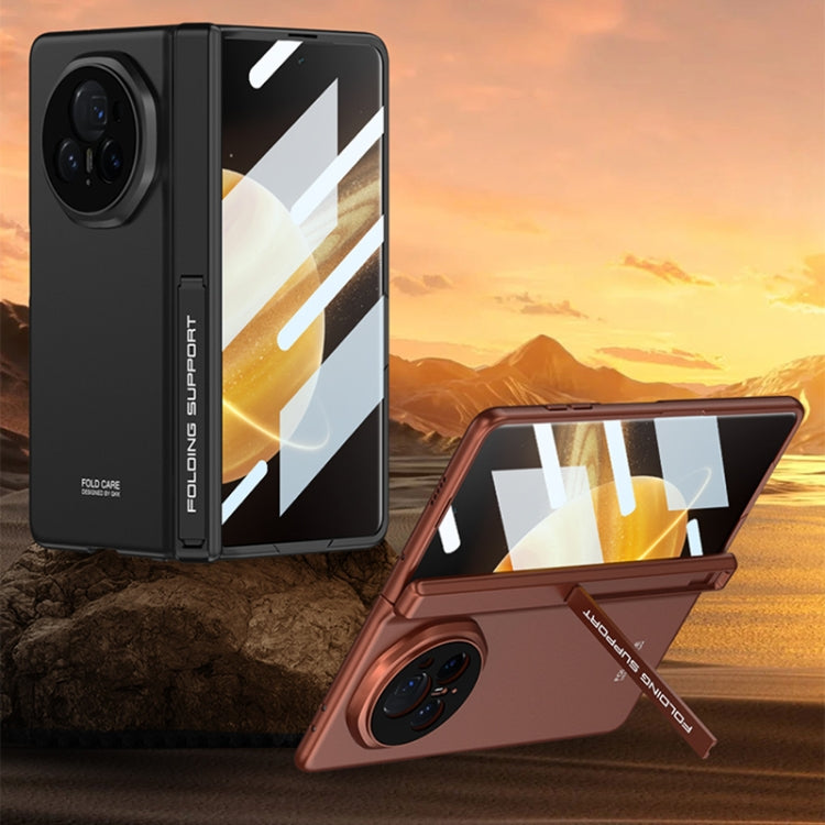 For Honor Magic V3 GKK Integrated Magnetic Folding Hinge All-inclusive Phone Case(Black) - Honor Cases by GKK | Online Shopping UK | buy2fix