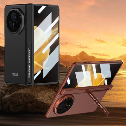 For Honor Magic V3 GKK Integrated Magnetic Folding Hinge All-inclusive Phone Case(Black) - Honor Cases by GKK | Online Shopping UK | buy2fix