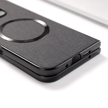 For Google Pixel 9 Pro Fold CD Magsafe Magnetic Cloth Texture Phone Case(Grey) by buy2fix