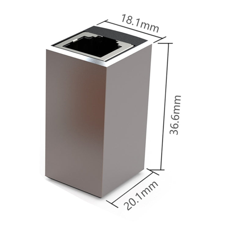 10Gbps RJ45 Female to Female in Line Coupler Cat8 / Cat7 / Cat6 / Cat5 Ethernet Cable Extender Adapter by buy2fix